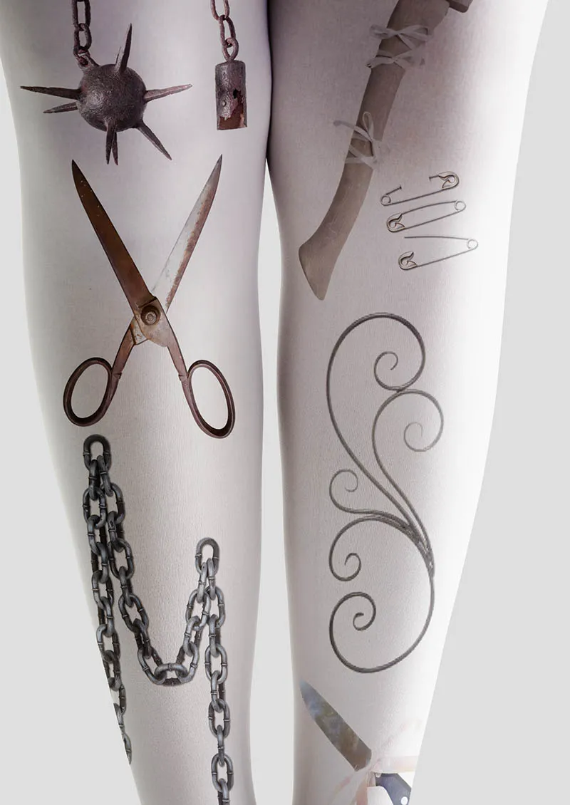 Viken Plan Angel Error Y2K Style Tights Hosiery Pantyhose - Image 4