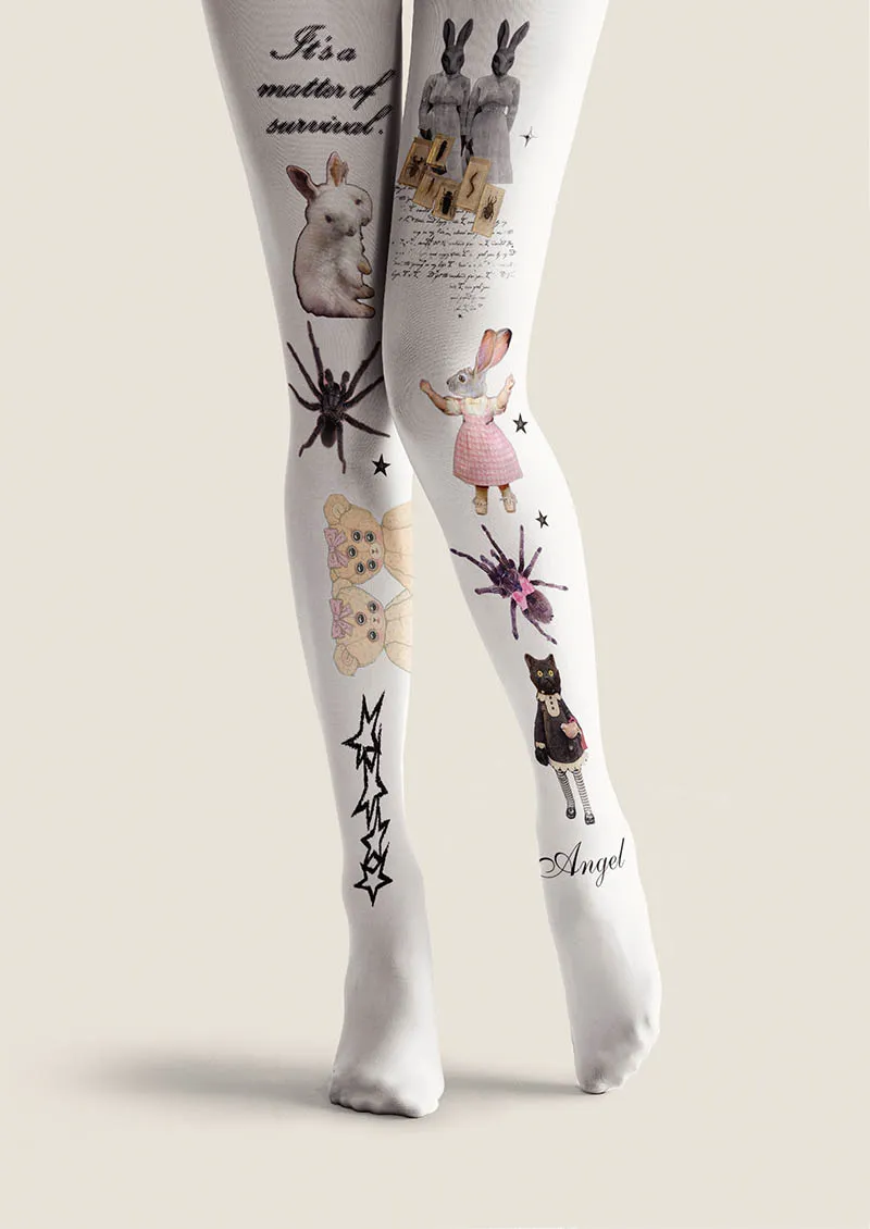 Viken Plan Bad Bunny Dream Y2K Style Tights Hosiery Pantyhose - Image 3
