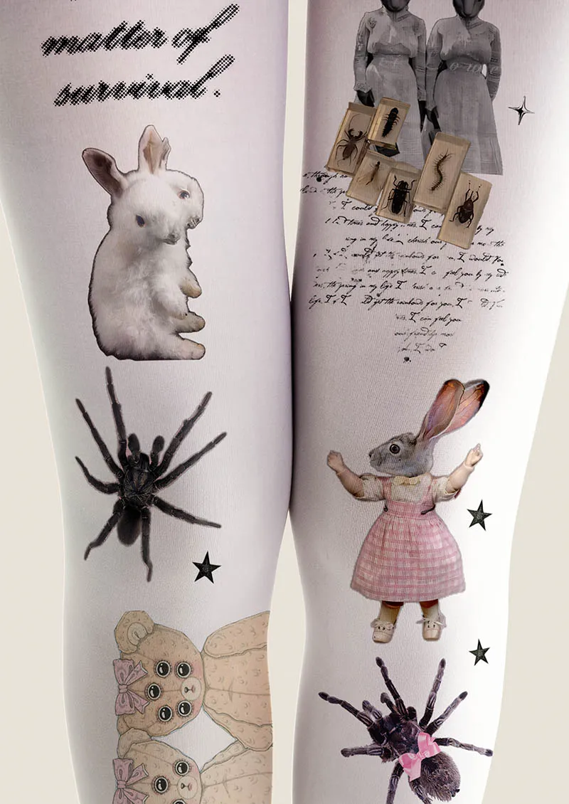 Viken Plan Bad Bunny Dream Y2K Style Tights Hosiery Pantyhose - Image 5