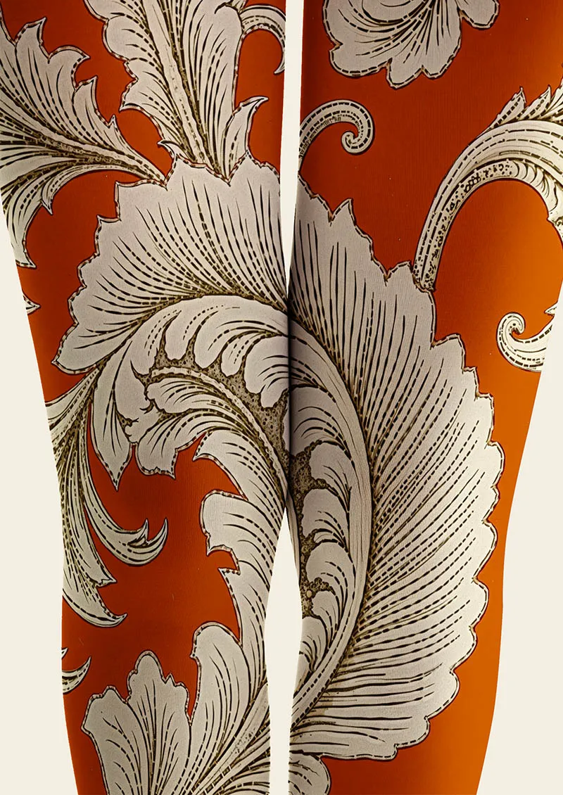 Viken Plan Baroque Flame Tights Hosiery Pantyhose - Image 6