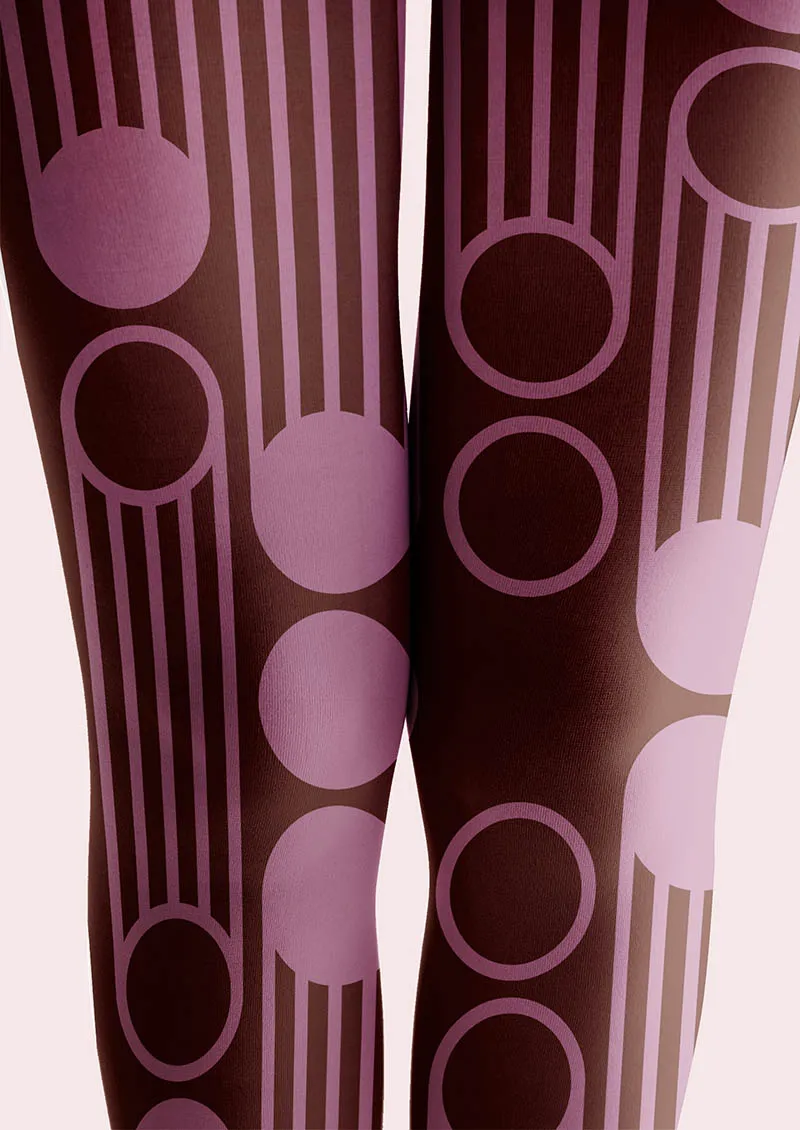 Viken Plan Pop Art Berry Dots Tights Hosiery Pantyhose - Image 4
