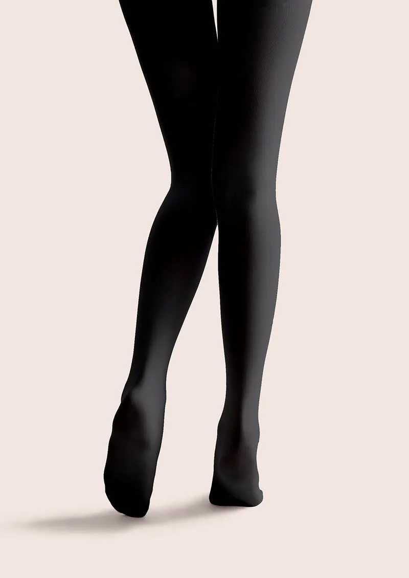 Viken Plan Black-Red Split Stripes Tights Hosiery Pantyhose - Image 6
