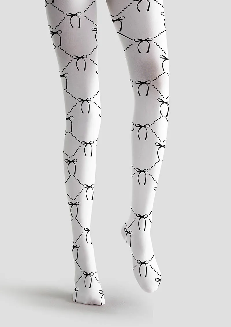 Viken Plan Simple art Print Tights Personality Pantyhose/Tights [BowLine] - Image 6
