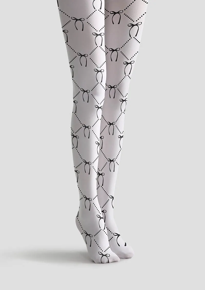 Viken Plan Simple art Print Tights Personality Pantyhose/Tights [BowLine] - Image 8