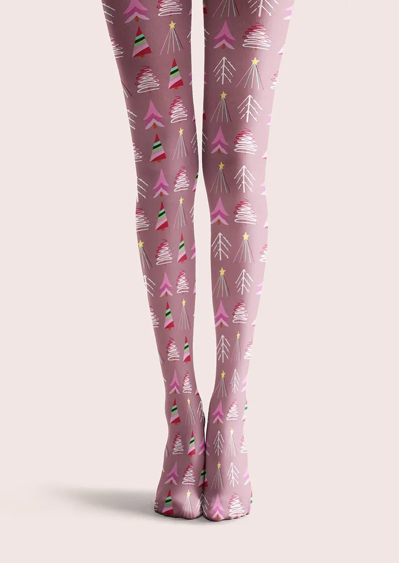 Viken Plan Christmas Fun Art Candy Sweetheart Tights Hosiery Pantyhose - Image 3