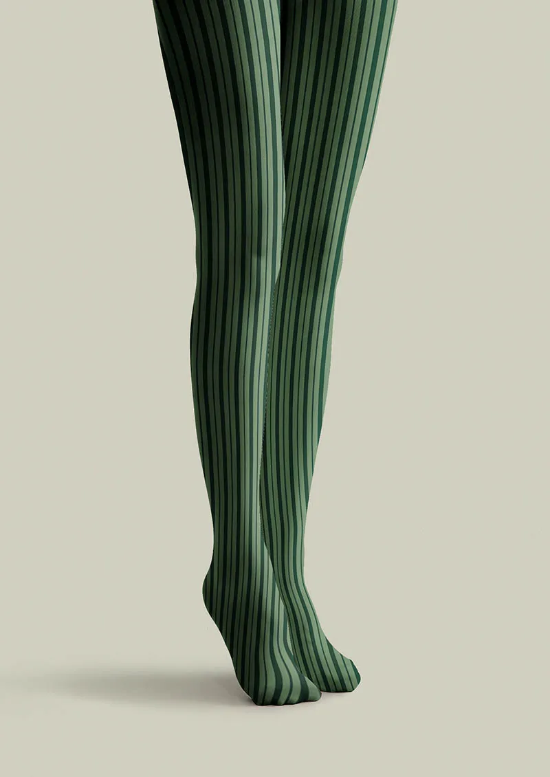 Viken Plan Geometric Art Forest Lines Tights Hosiery Pantyhose - Image 5