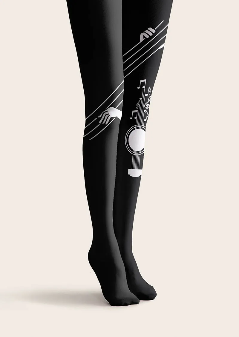 Viken Plan Musical elements Freestyle Jam Tights Hosiery Pantyhose - Image 4
