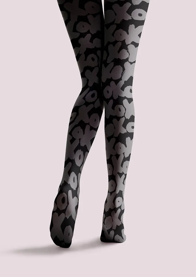 Viken Plan Valentine's Day Heartbeat Tights Hosiery Pantyhose - Image 4