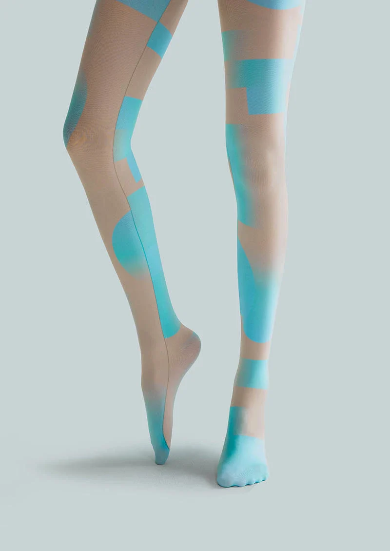 Viken Plan Fashion Printed Tights Personality Pantyhose/Tights [Lignum Lumen Realm] - Image 4
