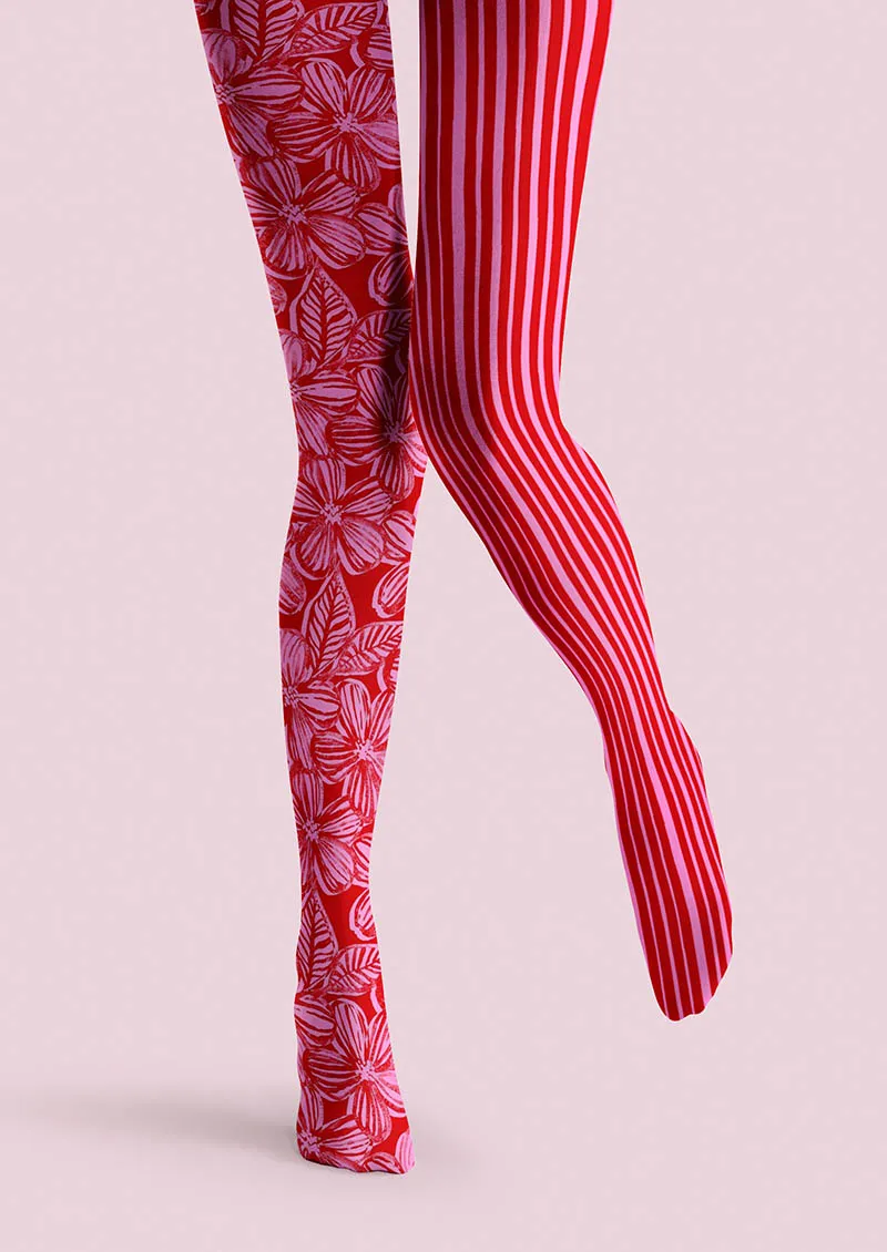 Viken Plan Valentine's Day Love Signal Tights Hosiery Pantyhose - Image 3