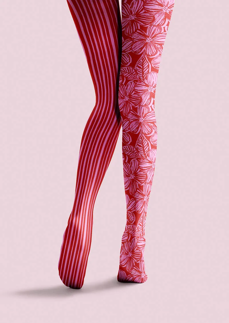 Viken Plan Valentine's Day Love Signal Tights Hosiery Pantyhose - Image 5