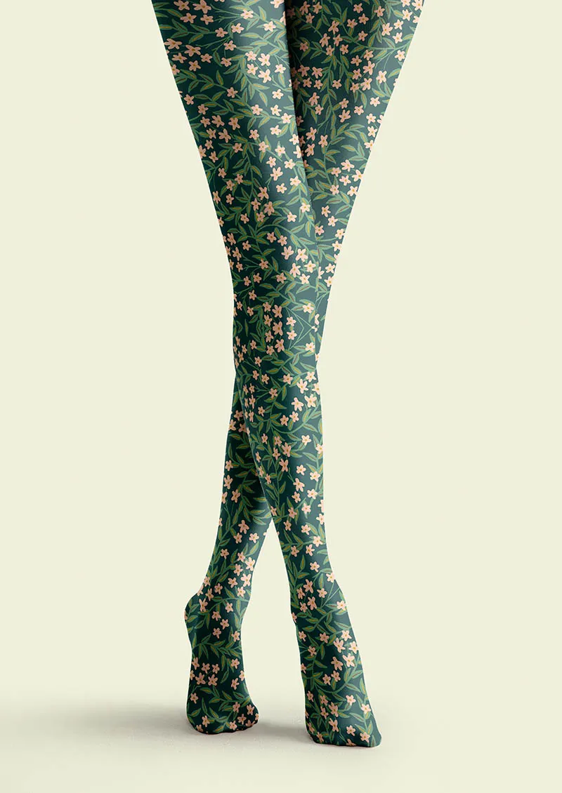 Viken Plan Meadow Bloom Tights Hosiery Pantyhose - Image 3