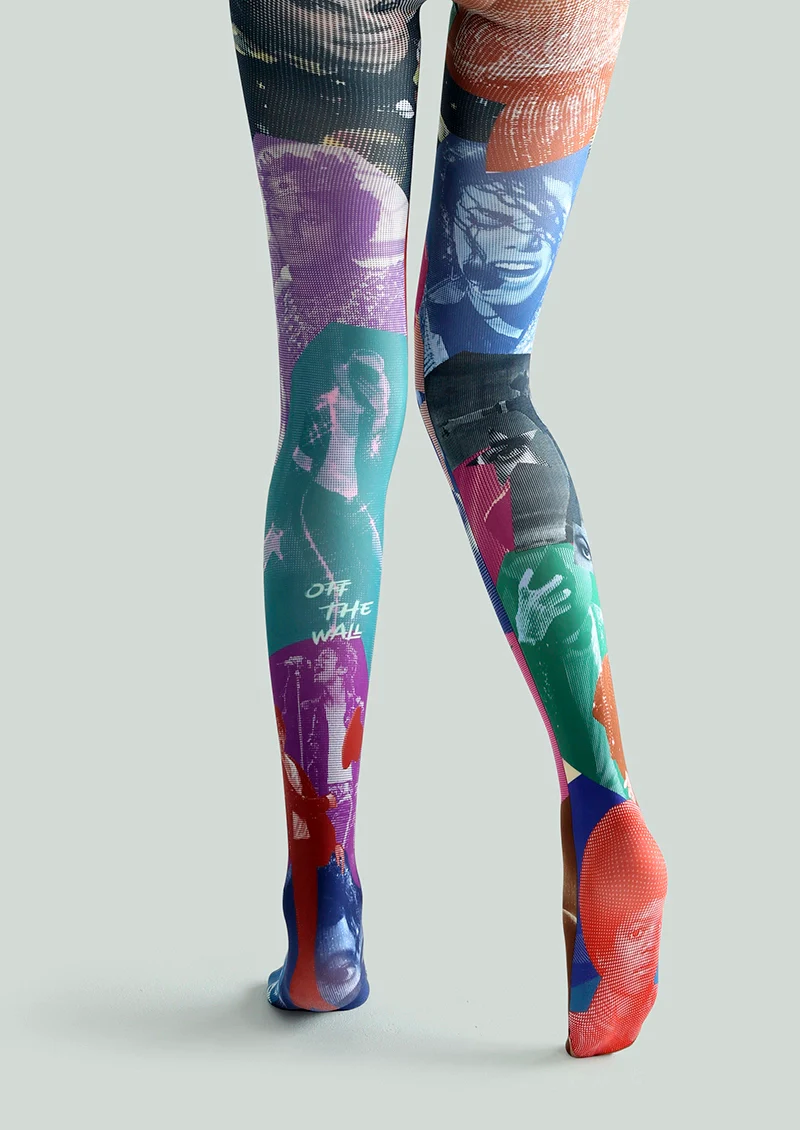 Viken Plan Music Festival Tights Personality Pantyhose/Tights [Michael Jackson] - Image 4