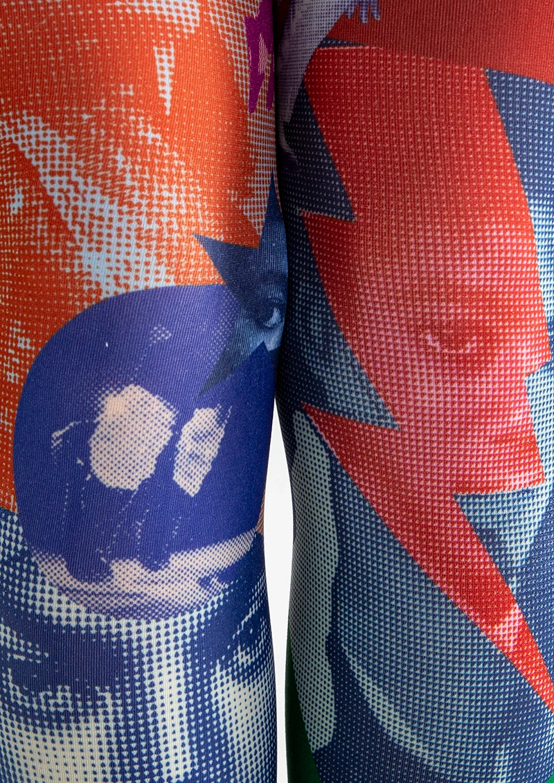 Viken Plan Music Festival Tights Personality Pantyhose/Tights [Michael Jackson] - Image 5