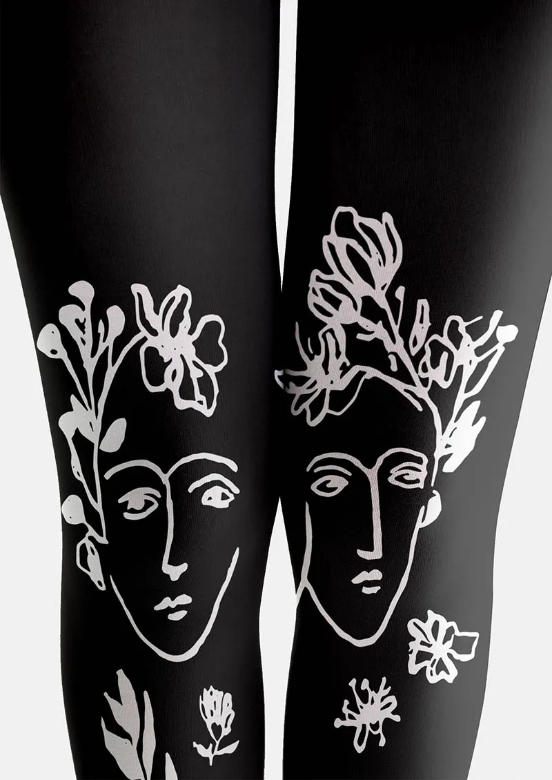 Viken Plan Valentine's Day Mono Promise Tights Hosiery Pantyhose - Image 3