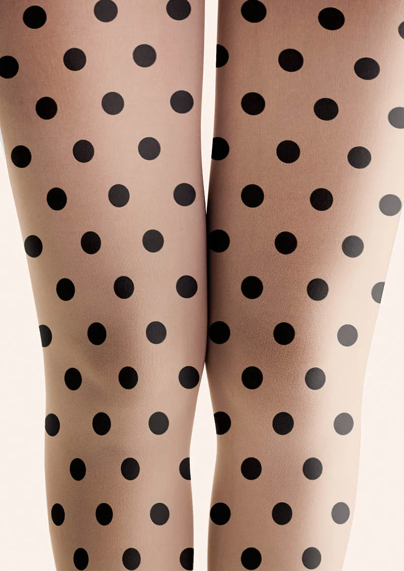 Viken Plan Pop Art Nude Dots Tights Hosiery Pantyhose - Image 4