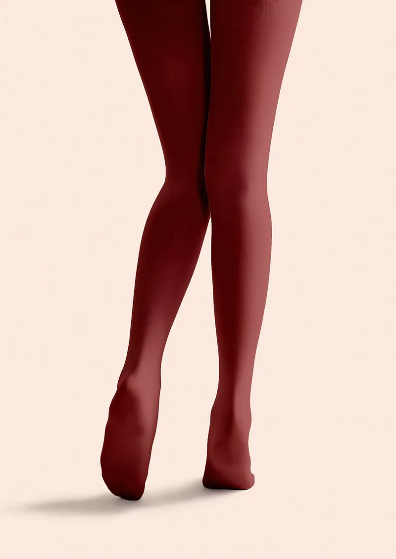 Viken Plan Valentine's Day Red Heartbeat Tights Hosiery Pantyhose - Image 5