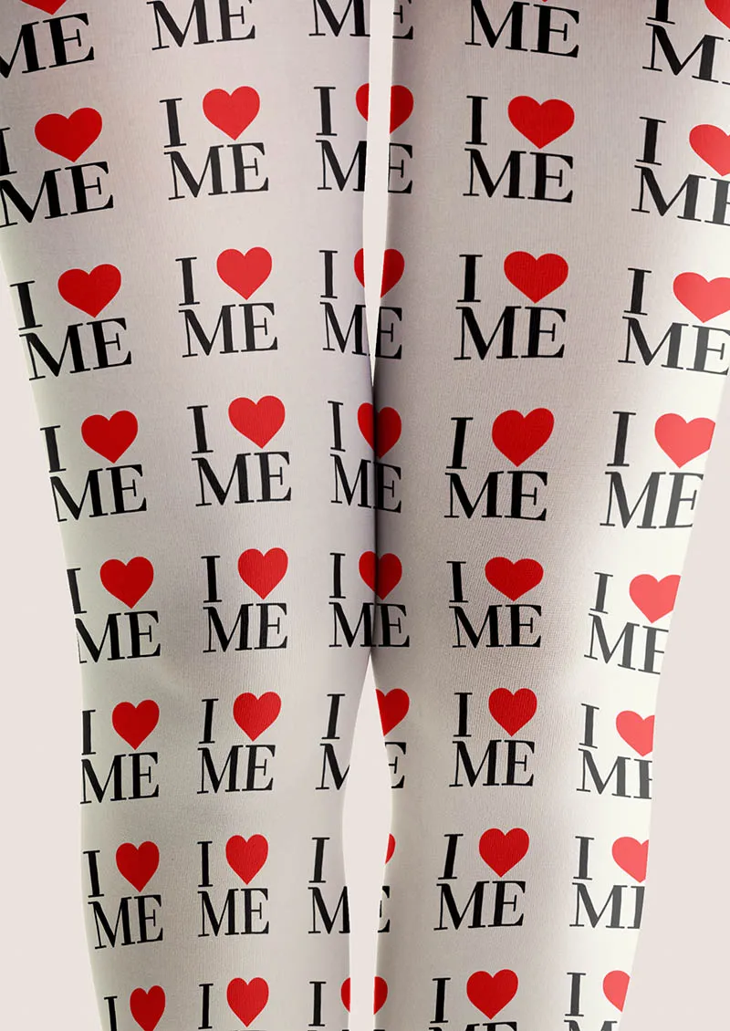 Viken Plan Valentine's Day Say Love Tights Hosiery Pantyhose - Image 3