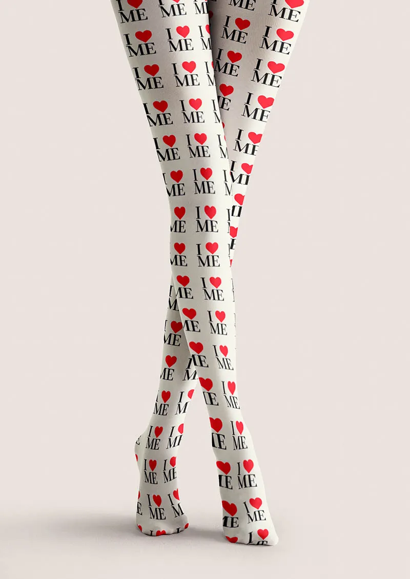 Viken Plan Valentine's Day Say Love Tights Hosiery Pantyhose - Image 4