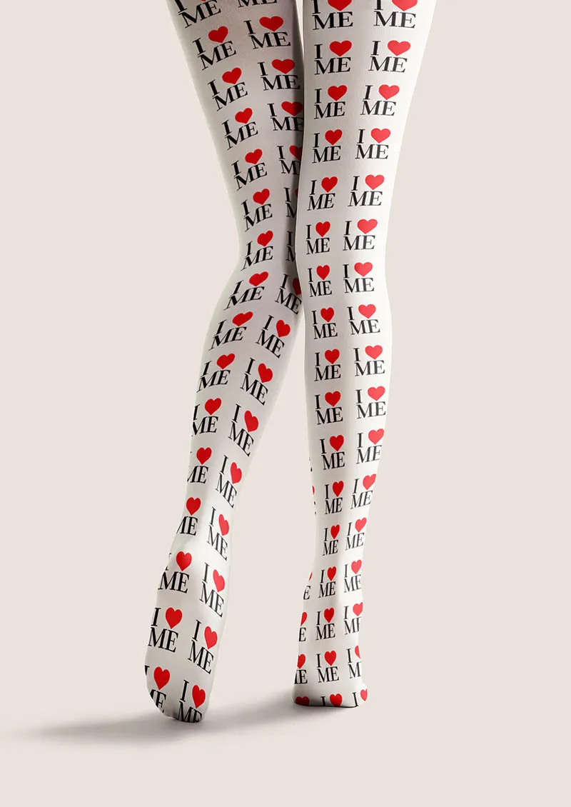 Viken Plan Valentine's Day Say Love Tights Hosiery Pantyhose - Image 5