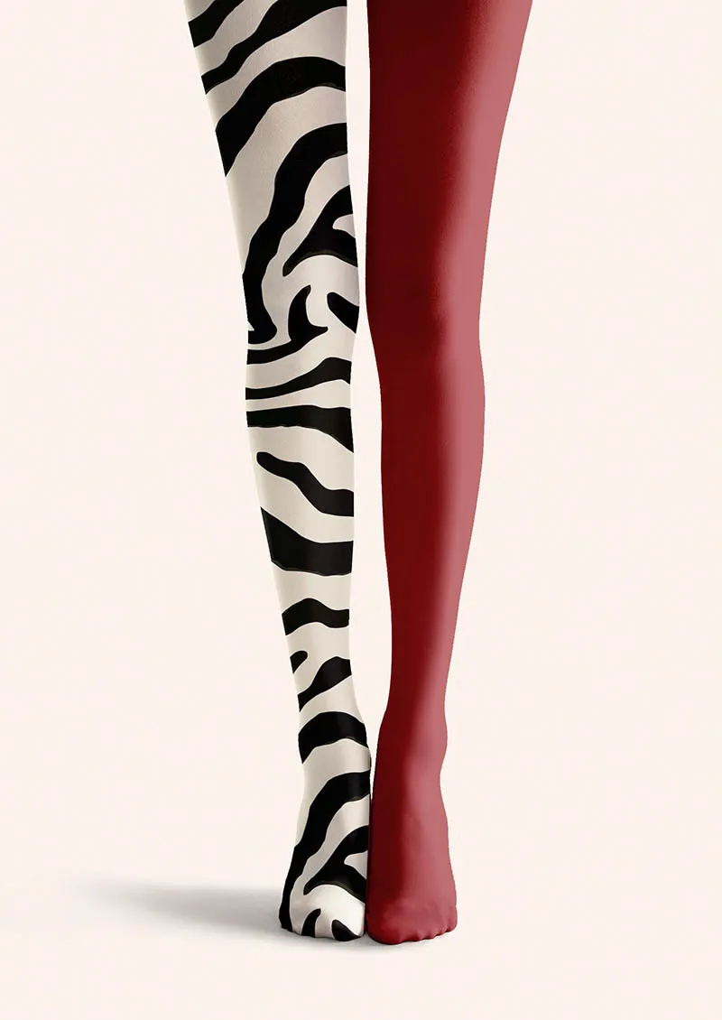 Viken Plan Scarlet Leopard Tights Hosiery Pantyhose