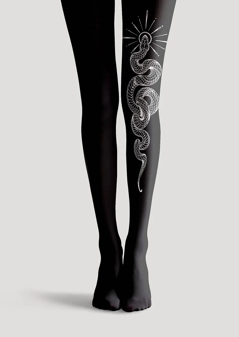 Viken Plan Bohemia Serpent Omen Tights Hosiery Pantyhose
