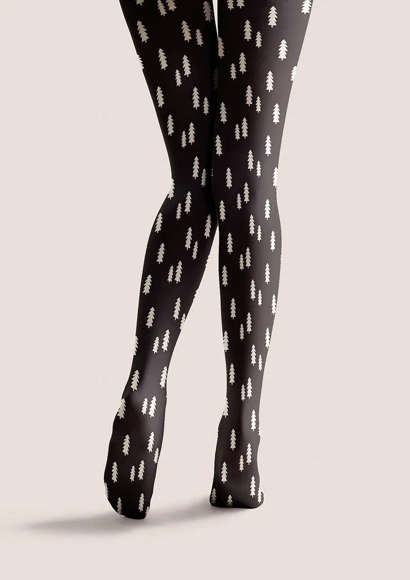 Viken Plan Christmas Fun Art Silent Noe Tights Hosiery Pantyhose - Image 5