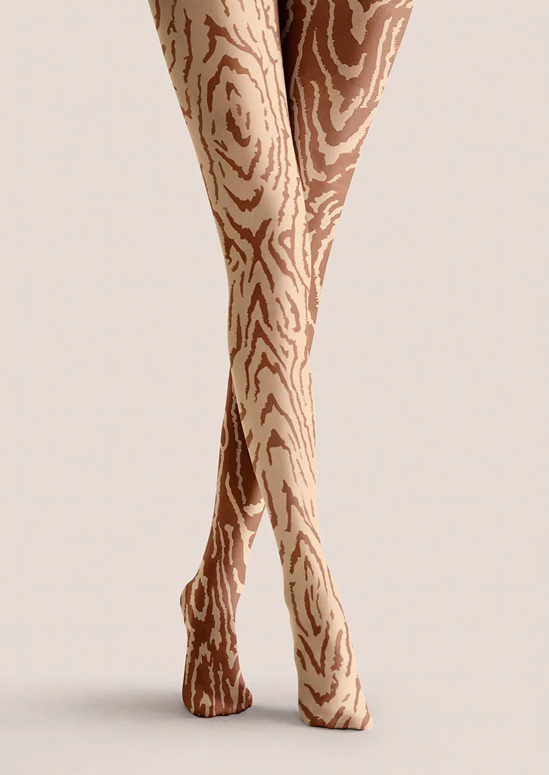 Viken Plan Snake Pattern Tights Hosiery Pantyhose - Image 3