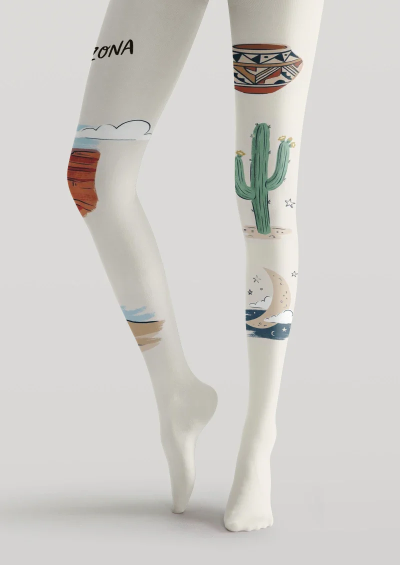 Viken Plan Arizona Theme Graphic Tights Hosiery Pantyhose - Image 4