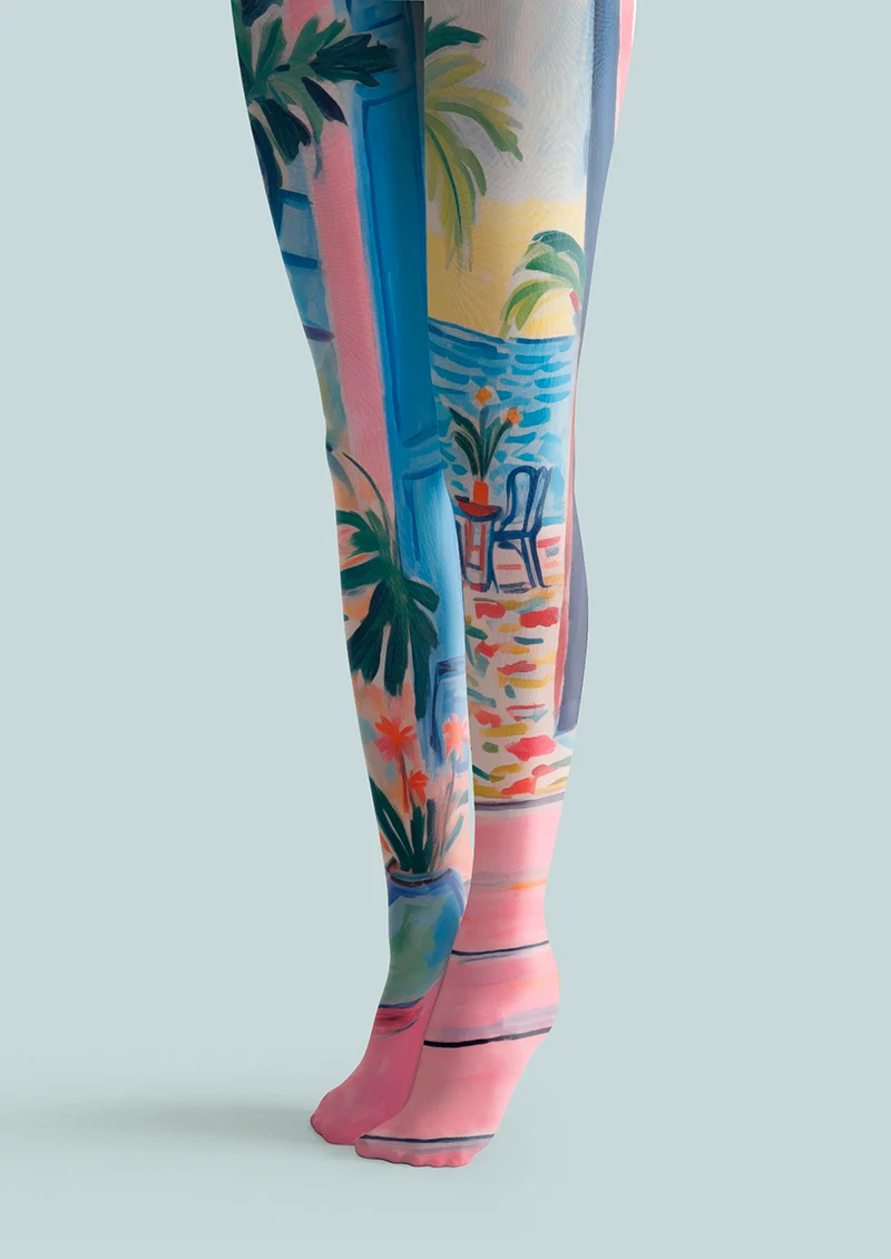 Viken Plan Beach Holiday Tights Hosiery Pantyhose - Image 3