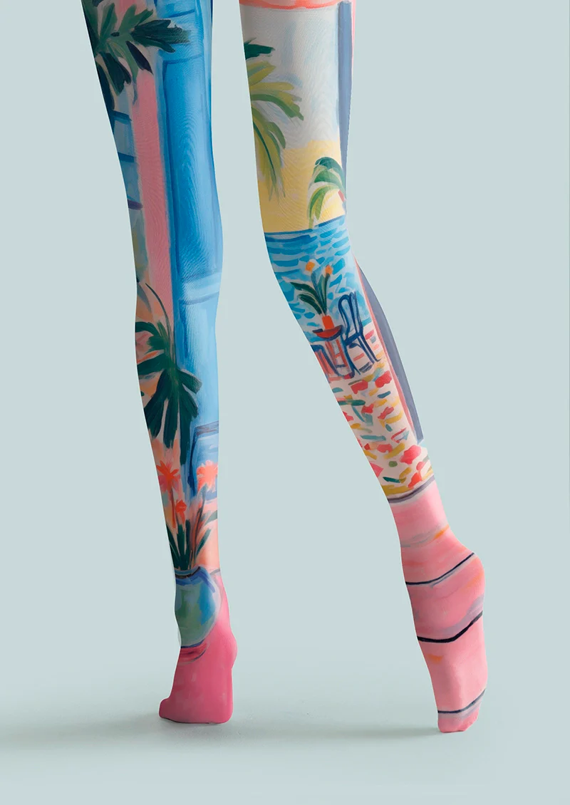 Viken Plan Beach Holiday Tights Hosiery Pantyhose - Image 4