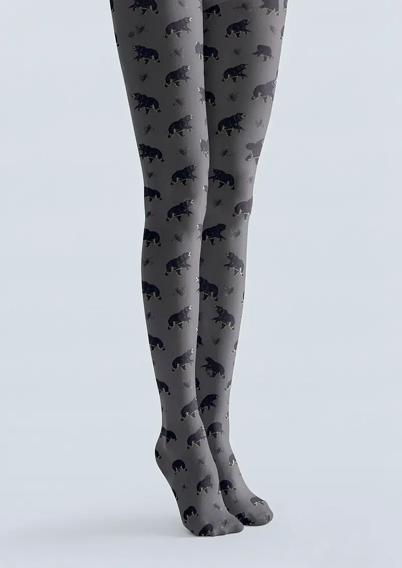 Viken Plan bear Sigil Tights Hosiery Pantyhose - Image 3