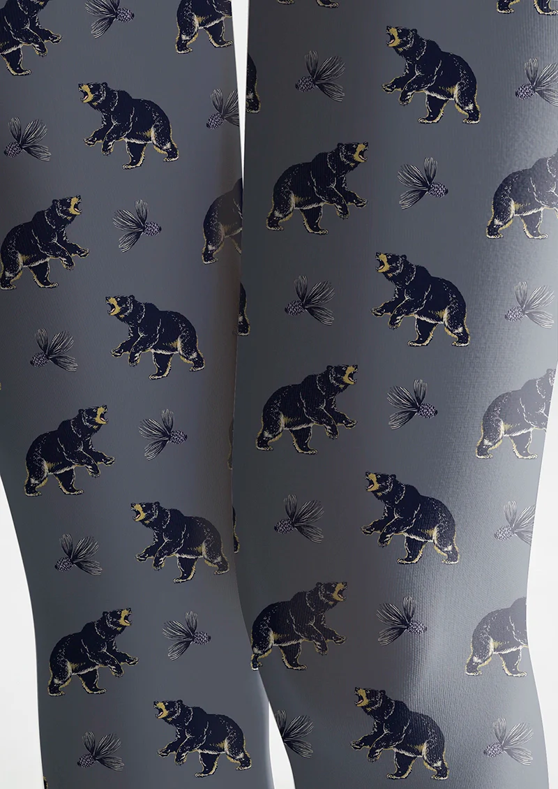 Viken Plan bear Sigil Tights Hosiery Pantyhose - Image 5