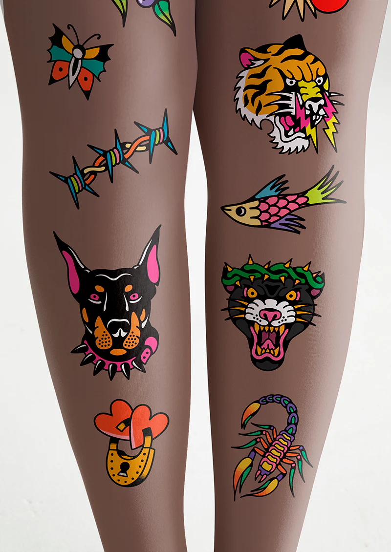 Viken Plan Beast Theater Tights Hosiery Pantyhose - Image 5
