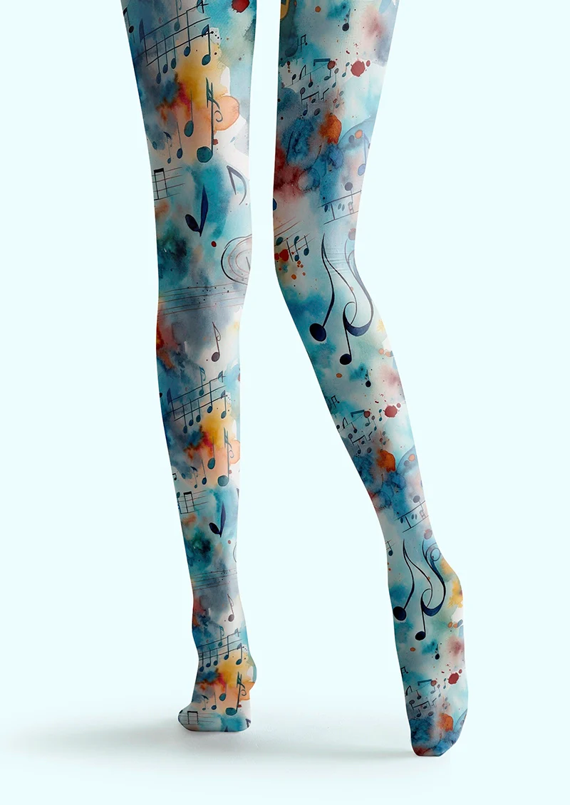 Viken Plan Blue Prelude Tights Hosiery Pantyhose