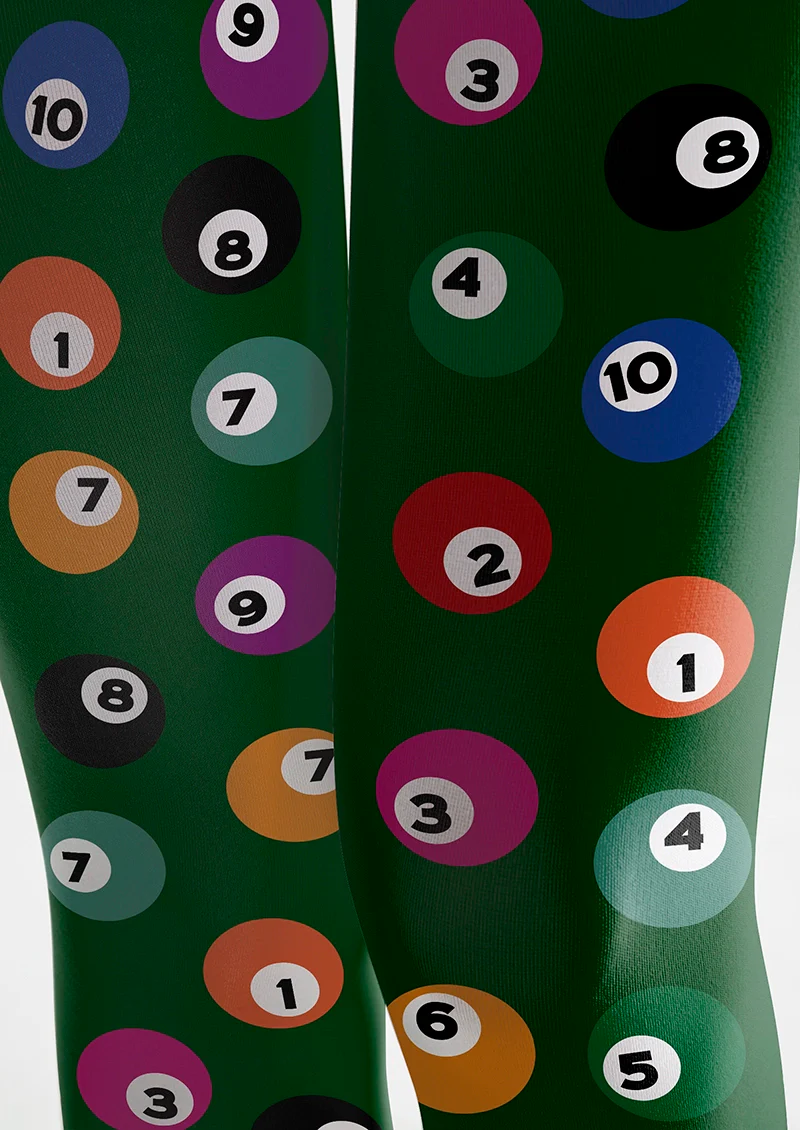 Viken Plan billiards Memory Tights Hosiery Pantyhose - Image 6