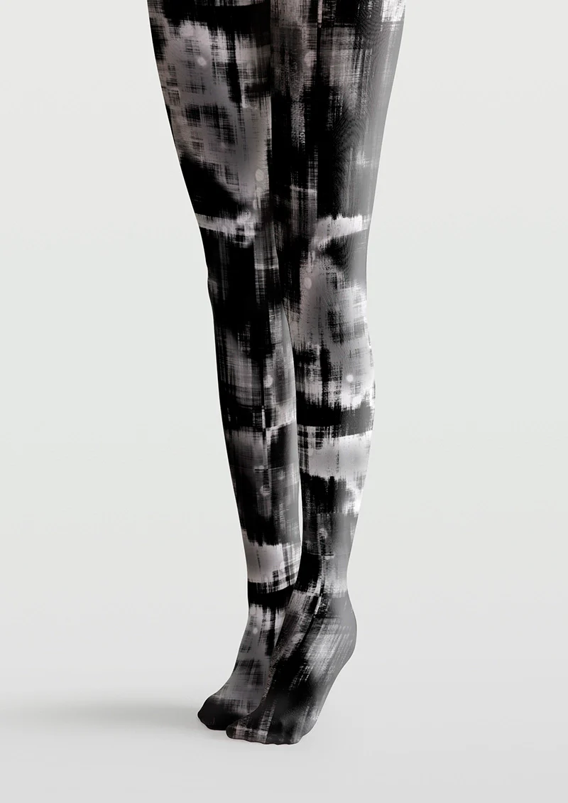 Viken Plan Caramel Totem Tights Hosiery Pantyhose
