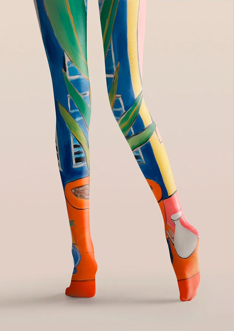 Viken Plan Cat of the Afternoon Tights Hosiery Pantyhose - Image 4