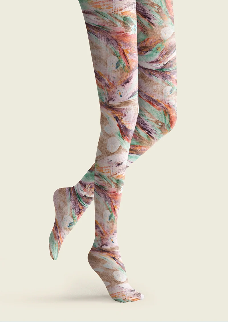 Viken Plan Ceramic Trace Tights Hosiery Pantyhose - Image 3