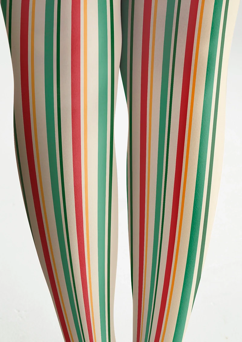 Viken Plan Christmas Candy Tights Hosiery Pantyhose - Image 6