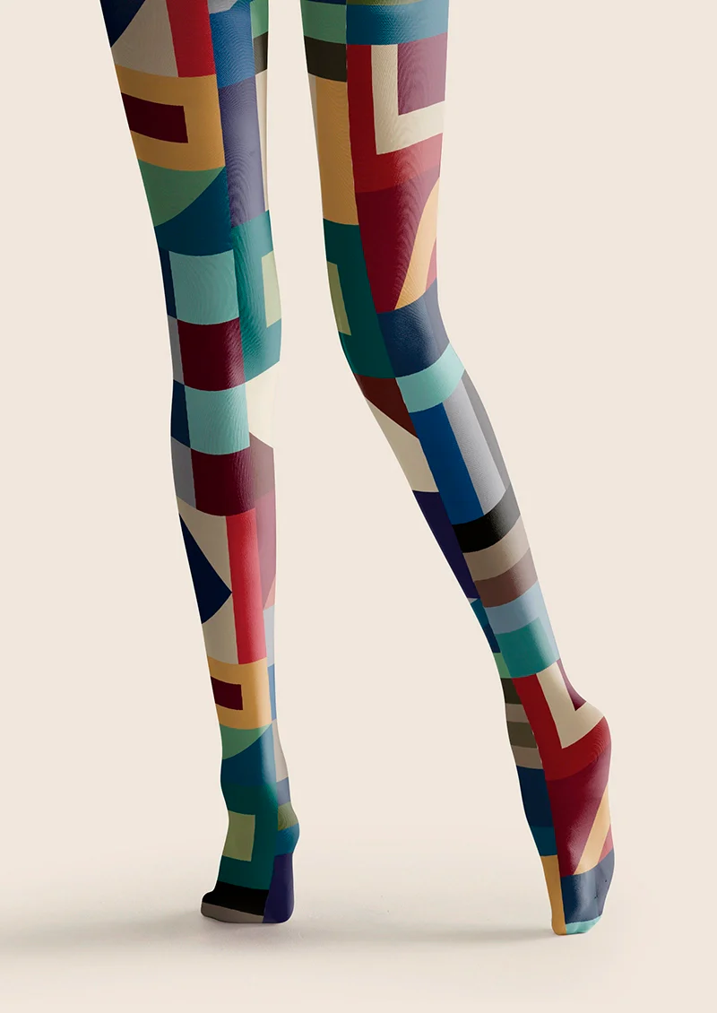 Viken Plan Chromatic Calculus Tights Hosiery Pantyhose - Image 4