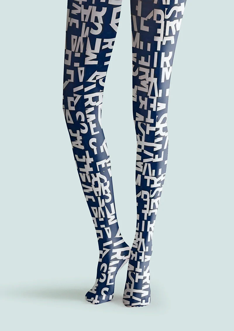 Viken Plan Civilization Fragments Tights Hosiery Pantyhose - Image 3