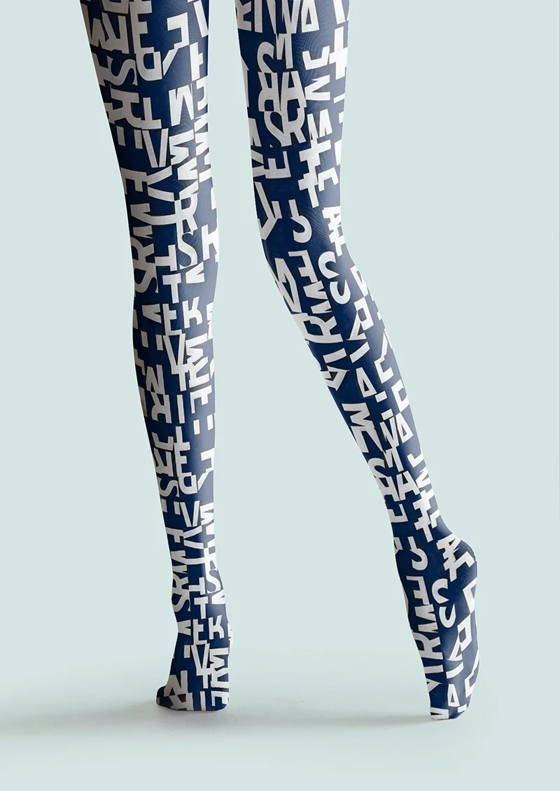 Viken Plan Civilization Fragments Tights Hosiery Pantyhose - Image 4