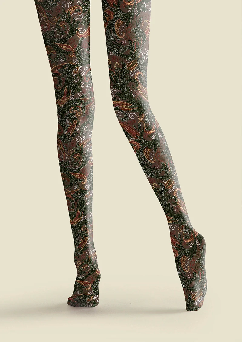 Viken Plan Classical Volute Tights Hosiery Pantyhose - Image 4