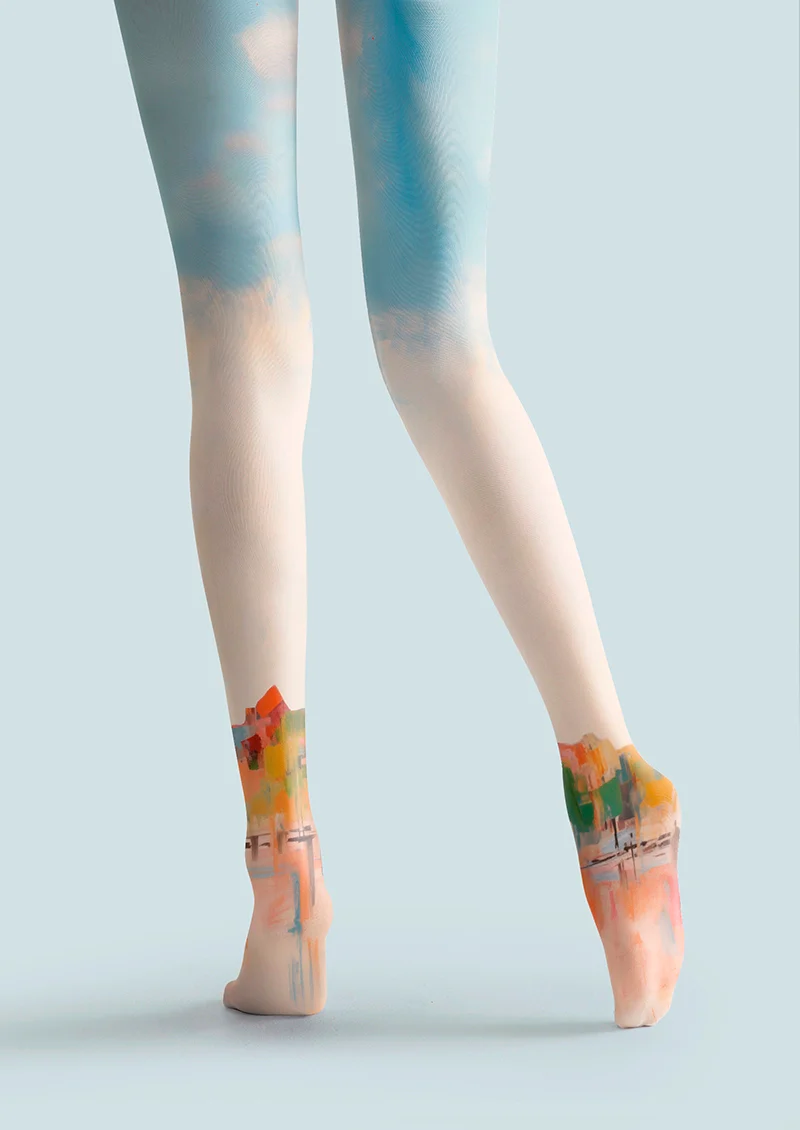 Viken Plan Cologne Cathedral Tights Hosiery Pantyhose - Image 4