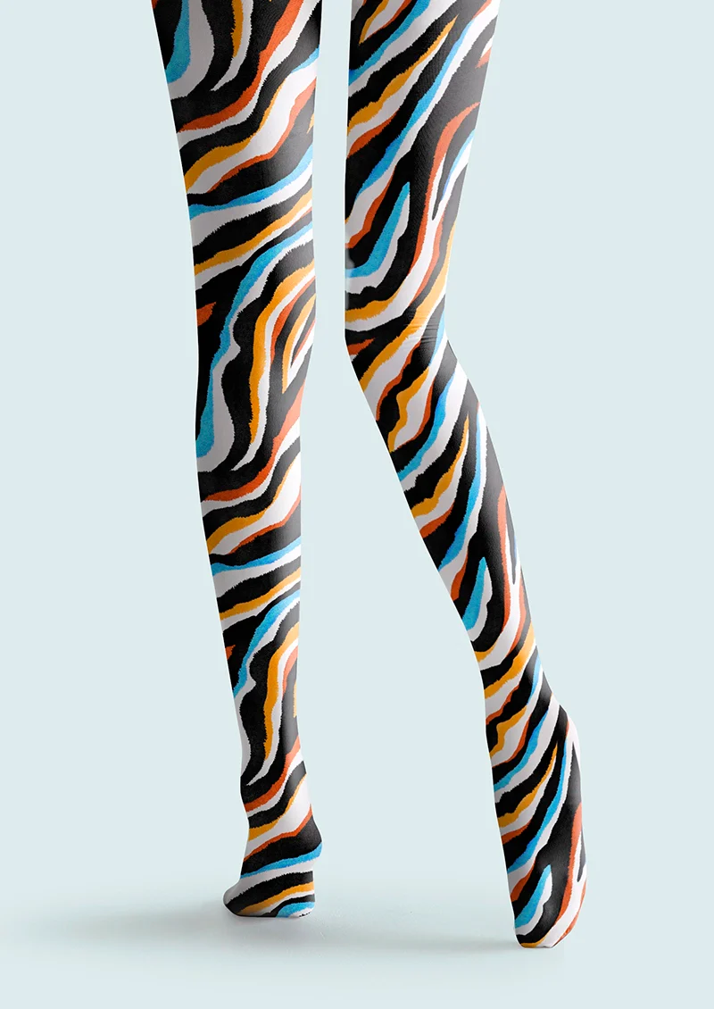 Viken Plan Color Spots Tights Hosiery Pantyhose - Image 4