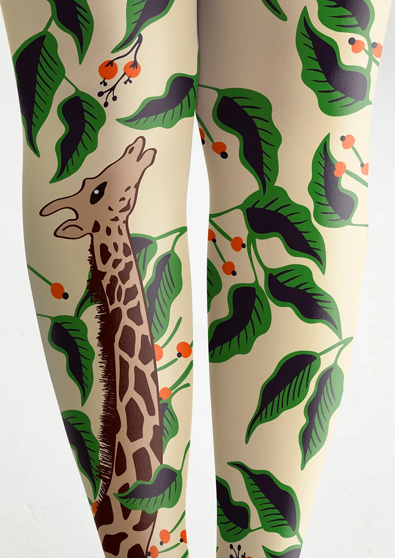 Viken Plan Giraffe Tights Hosiery Pantyhose - Image 6