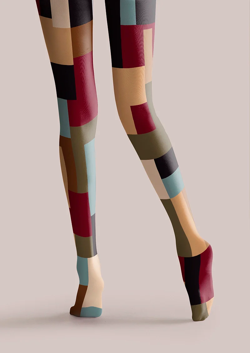 Viken Plan Dusted Palette Tights Hosiery Pantyhose - Image 4