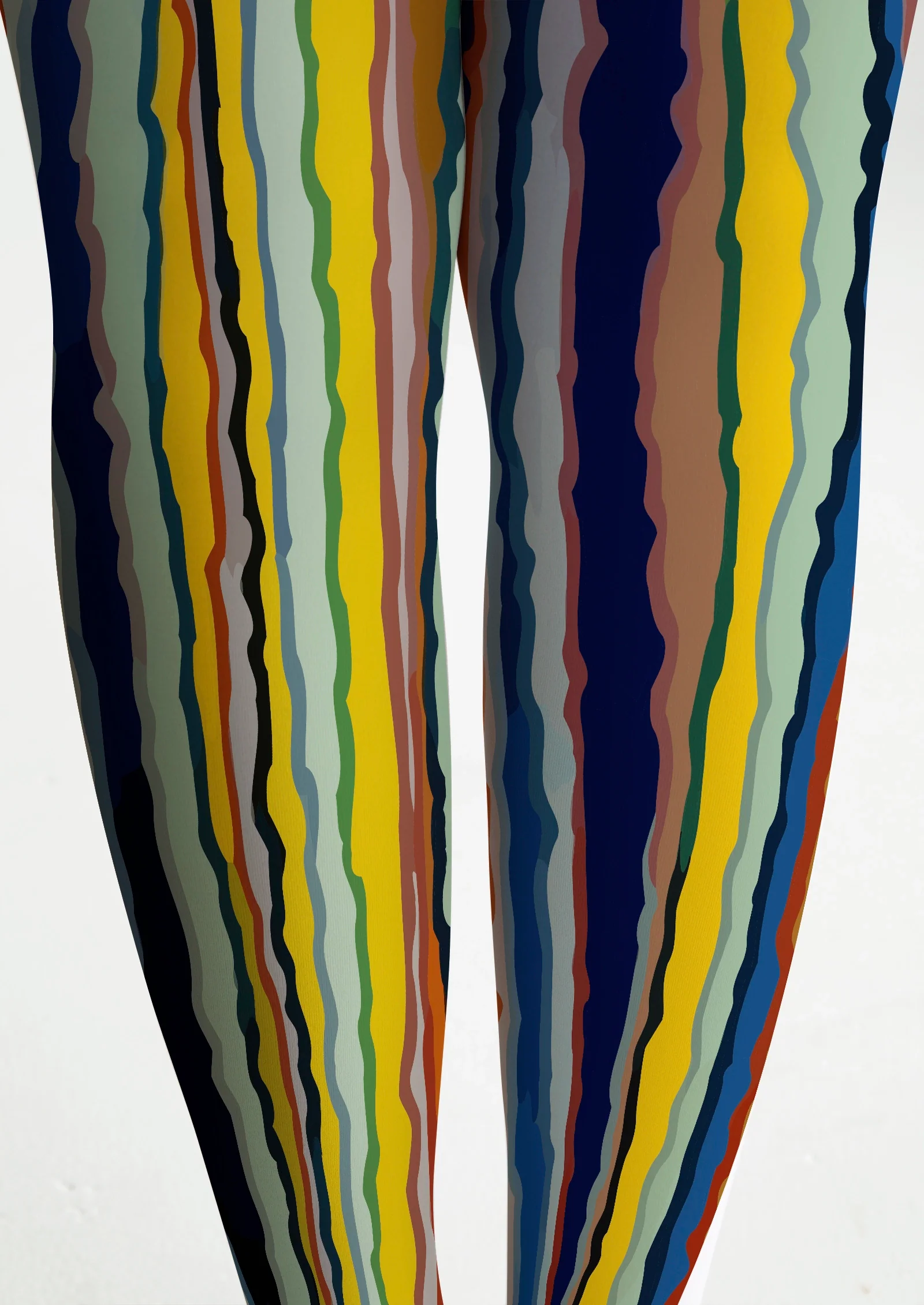 Viken Plan Dyed Stripes Tights Hosiery Pantyhose - Image 5