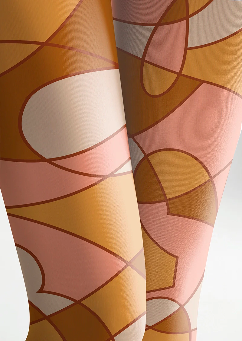 Viken Plan Elegant Refactoring Checked Tights Hosiery Pantyhose - Image 5